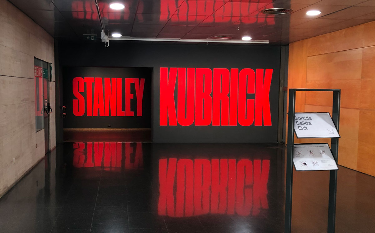 Stanley Kubrick in mostra a Barcellona banner