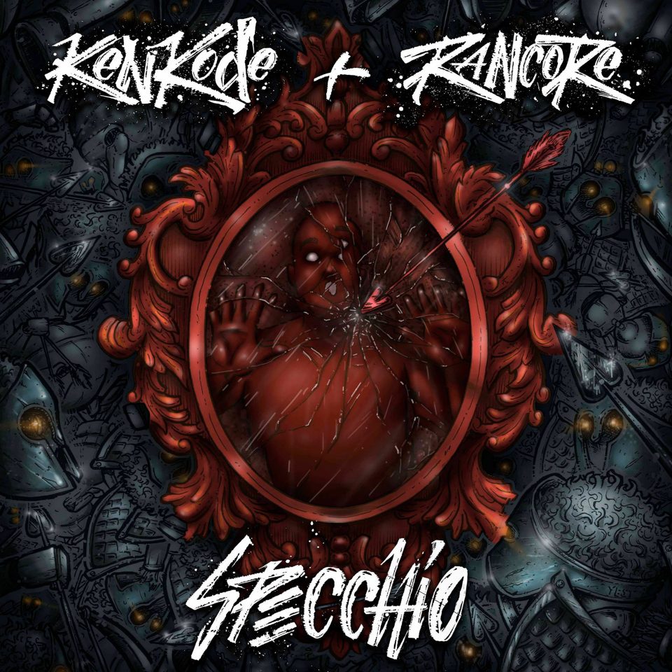La copertina del singolo Specchio di Rancore e KenKode